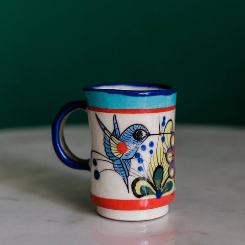 Lucia's Imports - Wild Bird Espresso Cups CR-15A