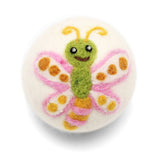 Ethical Global - Bugs: Eco Wool Dryer Balls Fair Trade: Multicolor Butterfly