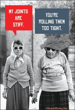 Ephemera - MAGNET: My joints are stiff.
