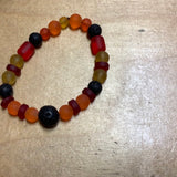 Gemstone and lava diffuser bracelets