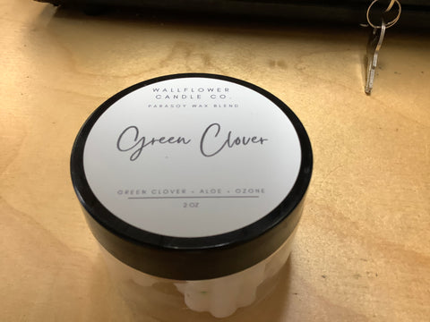 Green Clover Parrafin/Soy Wax Blend