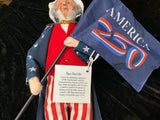 Byers Choice America Uncle Sam Limited Edition