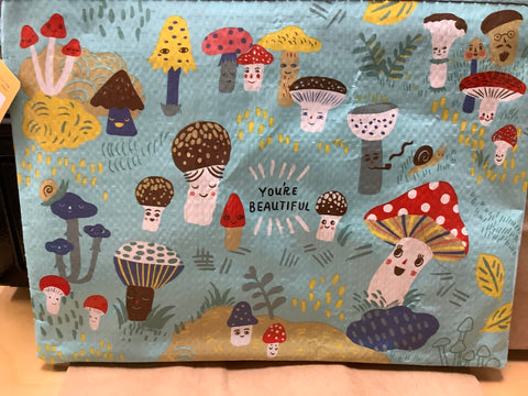 Cuter Little Mushrooms Zippered Pouch