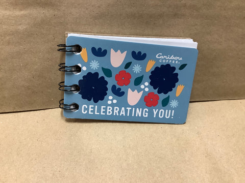 Caribou Coffee Celebrating You Journal