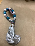 Beads & Seashell Bottle Charms by Lisa