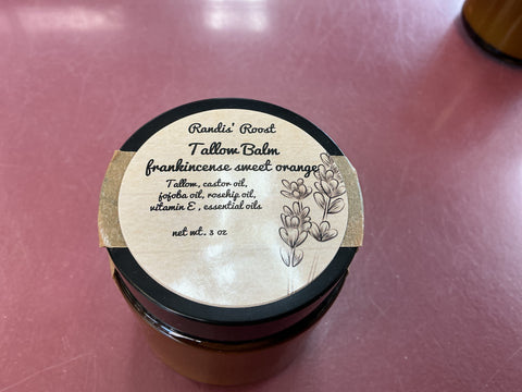 Tallow Balm Frankincense Sweet Orange by Lisa R.