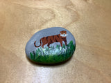 HandPainted Tiger Rock by Cecelia (1 per purchase)