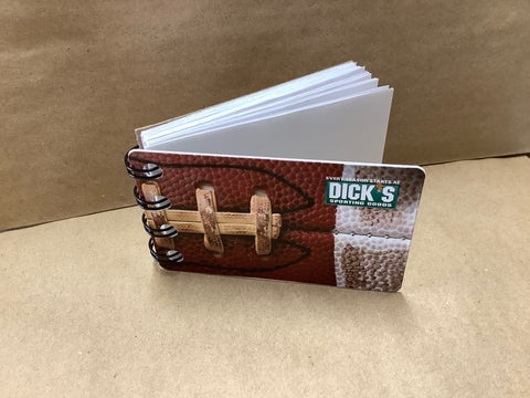 Dick’s Sporting Gift Card Journal