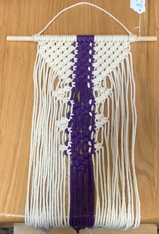 Macrame Wall Hanging by Nancy