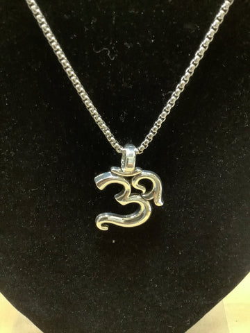 Large Ohm Necklace by artist Jen G.