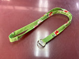 Light Green & Flowered Lanyards by Carol (choice of one per purchase)