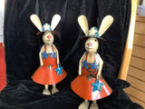 Recycled Tin Americana Girl Rabbit (one per purchase)