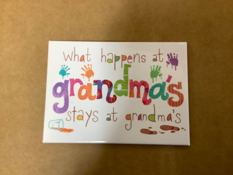 What Happens at Grandma’s…..