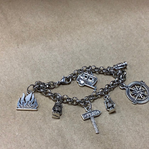 Charm Bracelet Camping by Jen G.