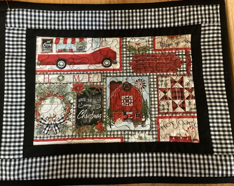 Set of Four Holiday Placemats by Carol