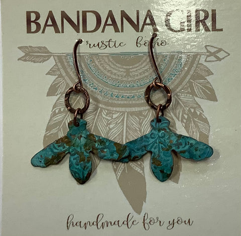 #183 Bandana Girl Earrings