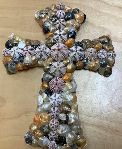 Sea Urchin Cross by Lisa