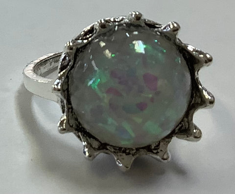 Large Costume Opal Ring
