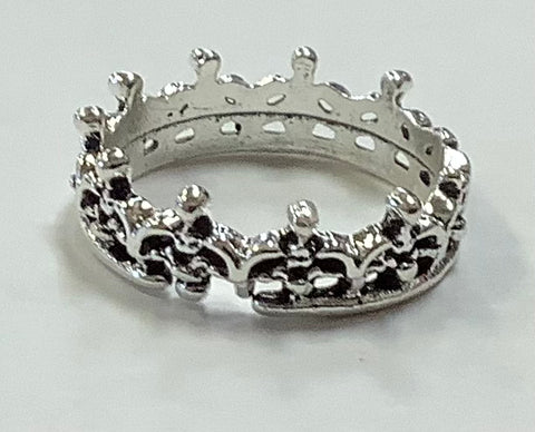 Small Crown Costume Ring