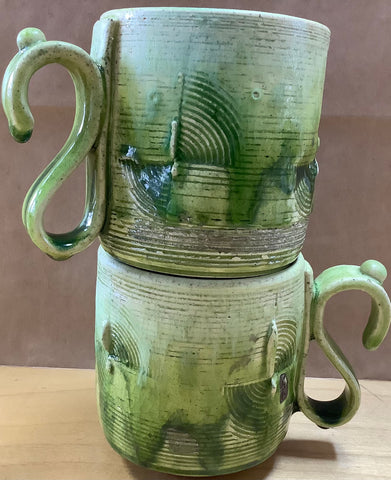 Green Coffee Mug by Worth