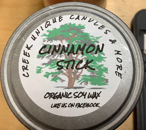 Cinnamon Stick Candle by Creek Unique Candles & More