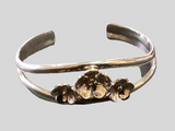 3 Flower Cuff by Mary Kay Donnelly