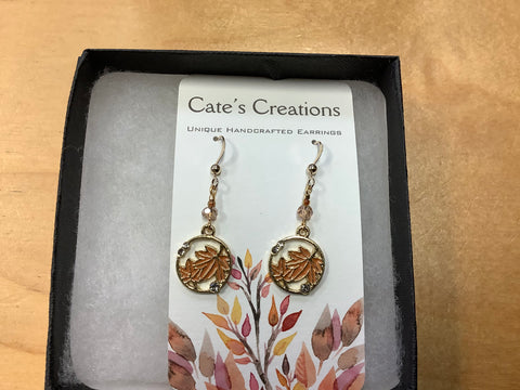 Gold Leaf Earrings