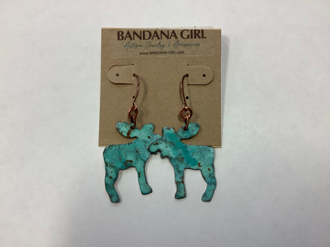 #800 bandana earrings