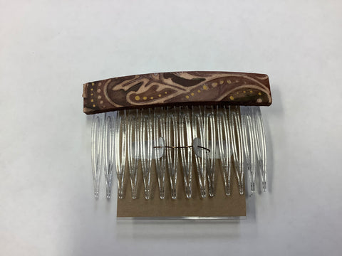 #901 bandana girl hair comb