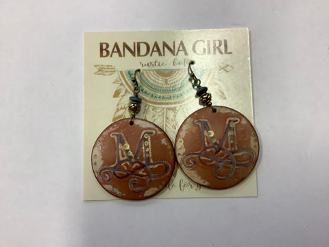 #417 Bandana Girl Earrings