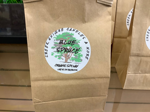 Blue Spruce Wax Tarts by Creek Unique Candles & More