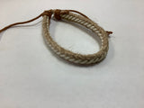 Twine & Faux Leather various bracelets