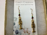 Nutcracker earrings by Caitlin