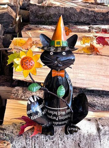 MH8796  Black Witch Cat