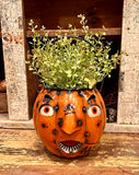 MHP 1006 Pumpkin Candy Pail Open Mouth