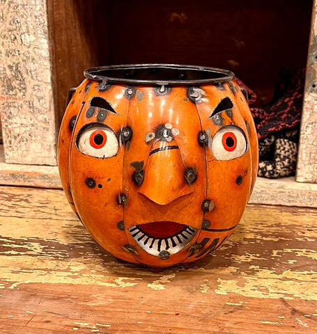 MHP 1006 Pumpkin Candy Pail Open Mouth