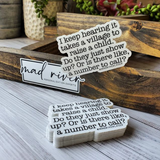 Mad River - It Takes a Village Sticker / Decal
