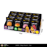 Novelty Brands - Fun Doh MEGA 8" Food Squishies Sensory Toy - 12/Display: Wholesale Price