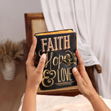 Leather Journal Blank Vintage grimoire with Uv Print