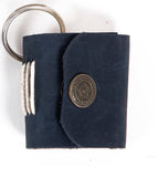 Miniature Journal  keyring: Green