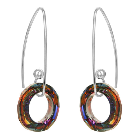 Sosie Designs - Marquis Halo Crystal Volcano Earrings
