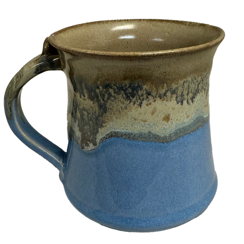 Clay in Motion - Medium Mug: Sandy Beach
