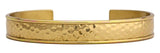 Sergio Lub Inc - Hammered Brass  -  (33): Medium