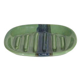 Clay in Motion - Stoneware Kitchen Soap Dish: Mystic Water