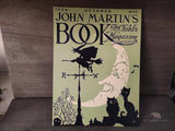 Halloween Plaque Wood Cutouts: John Martins Book with moon