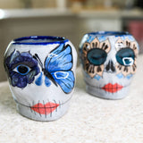Lucia's Imports - La Catrina Sugar Skull Skeleton Mug CR-114C