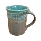 Clay in Motion - Small Mug: Misty Green