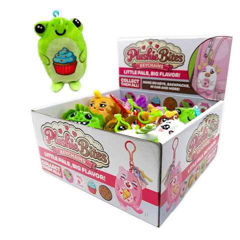 Novelty Brands - Plushie Bites Soft Plush Keychain Assortment