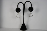 Ken’s handcrafted jewelry - Sterling Silver Earrings Medium Triangle