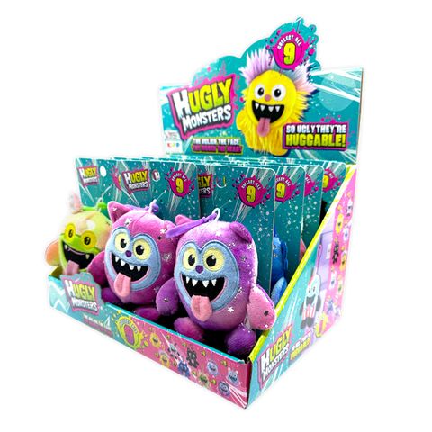 Novelty Brands - Hugly Monster Plush Keychain Assortment
